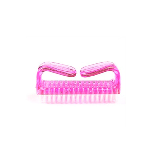 1pc Large 8.2cm Plastic Manicure Pedicure Brush Nail Cleaning Tools Soft Dust Removal Makeup Brushes Nail Care Accessories