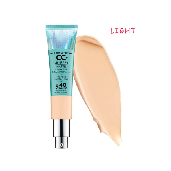 32ml CC Creams Your Skin But Better CC+ Oil Free Matte Sans Huile Fini Mat Pores Reduce Full Coverage Cream