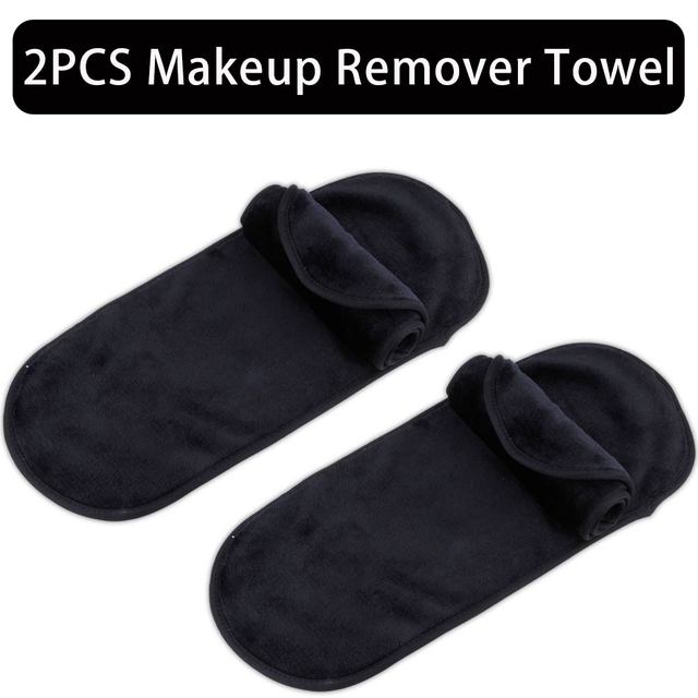 2/5/10pcs Makeup Remover Towel Microfiber Reusable Makeup Cloth Pads Women Face Facial Cleaning Towel Beauty Women Makeup Tools