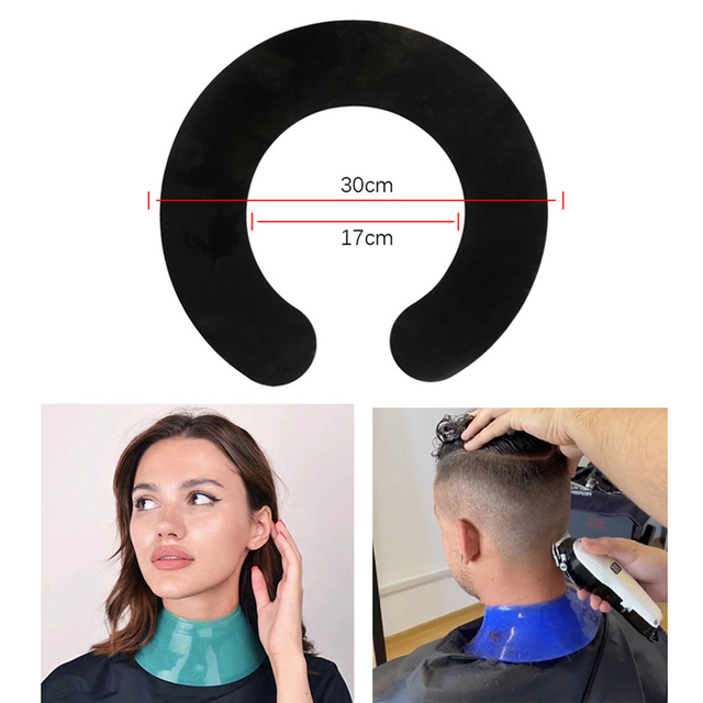 1pc Waterproof Hair Coloring Caps Antistatic Hairdressing Wraps Barbershop Salon Hair Cutting Shoulder Pads Styling Accessories Salon Barbershop Shaving Machine Hair Dyeing Tools Hair Stylist Permanent Hair Dyeing Salon Tools