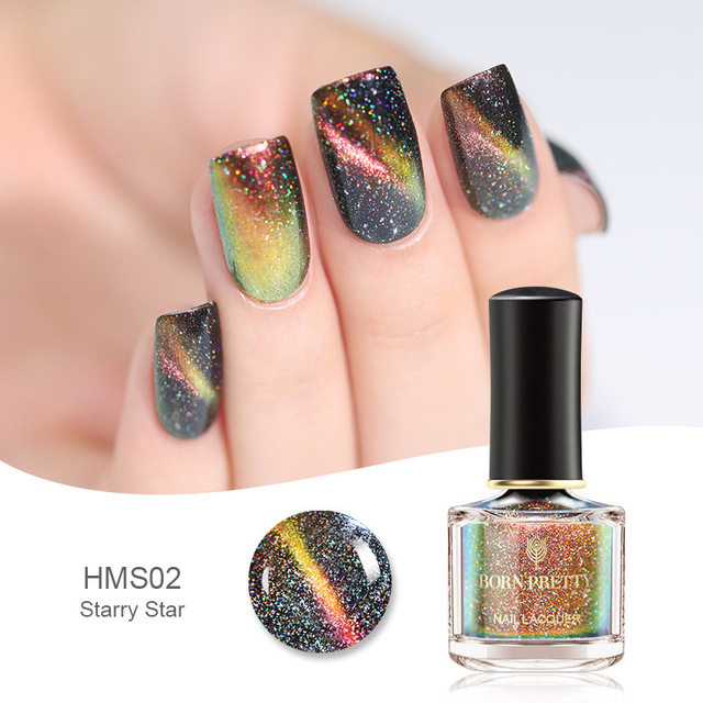 Chameleon Magnetic Nail Polish 6ml 3D Cat Eye Glitter Varnish Magnet Nail Art Varnish Black Base Necessary Maquiagem Cosmetic Cheap