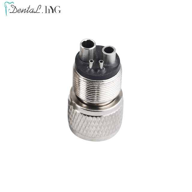 Dental Turbine Handpiece Adapter 4 Holes 2 Holes Changer Connector Dental High Speed ​​Handpiece Spare Parts Tool For Air Motor