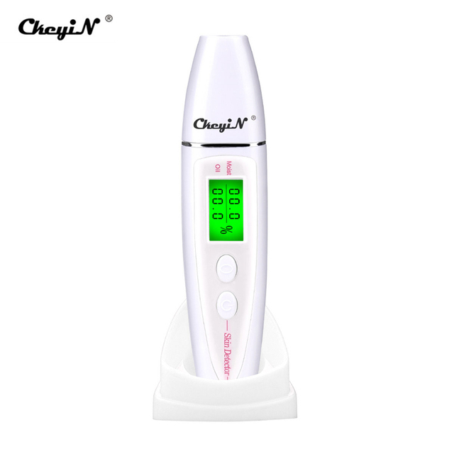 Accurate Detector LCD Digital Skin Oil Moisture Tester For Face Skin Care With Bio-technology Sensor Lady Beauty Tool Spa Monitor
