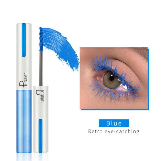 12 Colors Color Eyelash Mascara Thick Curling Long Lasting Extension Make Up White Eyelashes Party Extension Mascara Cosmetics