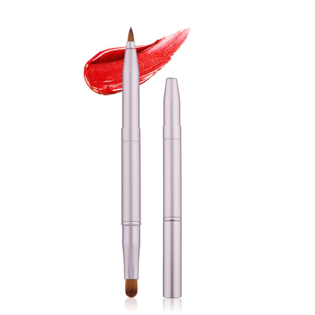 sainbj makeup brush portable lip contour concealer lip concealer makeup brush double end makeup brush for women