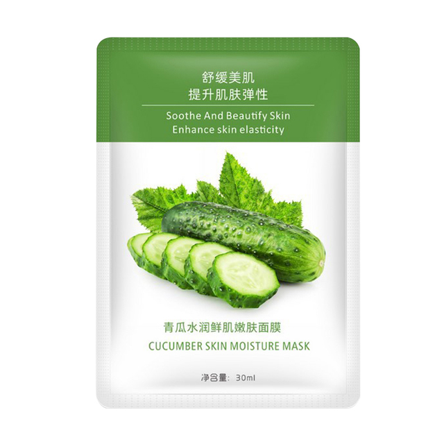 30ml Fruit Plant Face Mask Shrink Pores Brightening Moisturizing Anti-aging Sheet Masks Moisturizing Face Skin Care