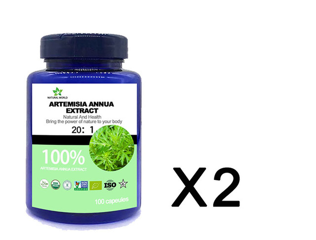 Natural Botanical Formula Artemisia annua Extract 100 caps/bottle Artemisinin Improving Immune