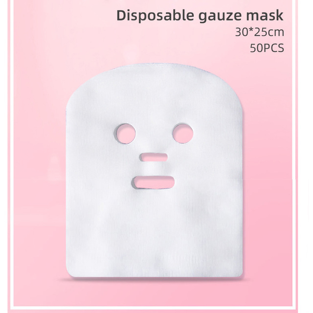 DARSONVAL 50pcs Face Gauze Facial Masks Slimming Remove Eye Pouch Facial Skin Care Mask Beauty Tools Face Gauze Mask