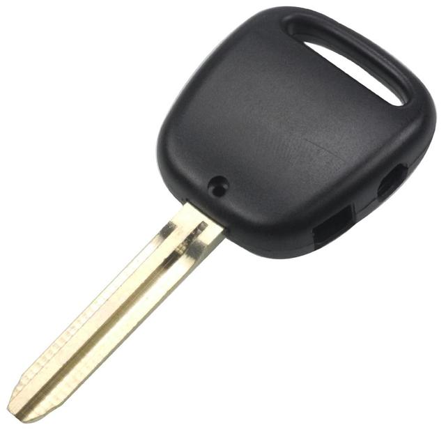 JINGYOKEN 1/2 Button Remote Control Key, Blade Cover, Fits Toyota Carina Estima Harrier Previa Corolla Celica