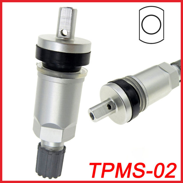 4pcs TPMS Tire Pressure Sensor Valve Metal Rubber Valves All Cars for Mercedes Audi Land Rover Volkswagen Patrol Buick Ford