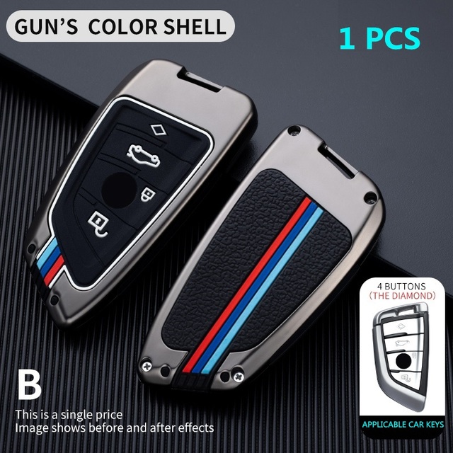 Zinc Alloy Car Key Case Cover Shell Protector for BMW X1 X3 X4 X5 F15 X6 F16 G30 7 Series G11 F48 F39 520 525 f30 118i 218i 320i