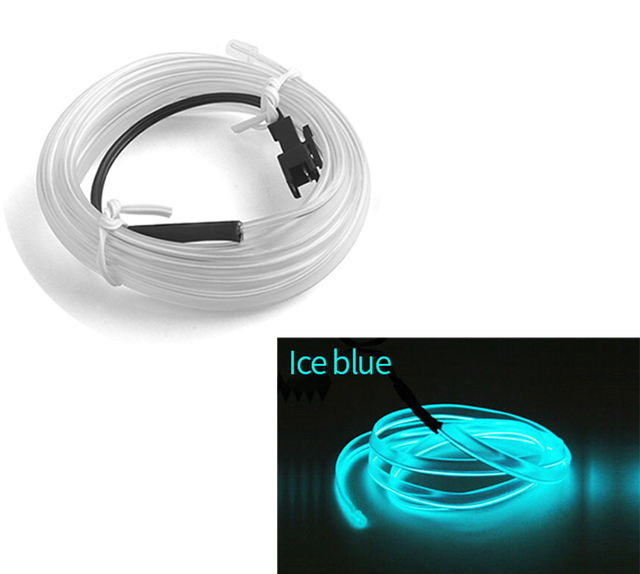 USB LED Strip Car Interior Atmosphere Light Neon EL Decoration Light Strip for Car Dashboard Ambient Lamp Wire Room Night Lamp