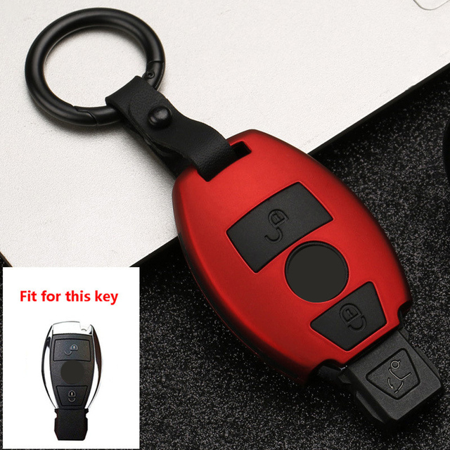 Car Key Case Cover Protector Covers Accessories For Mercedes Benz E C Class W204 W212 W176 GLC CLA GLA Car Styling