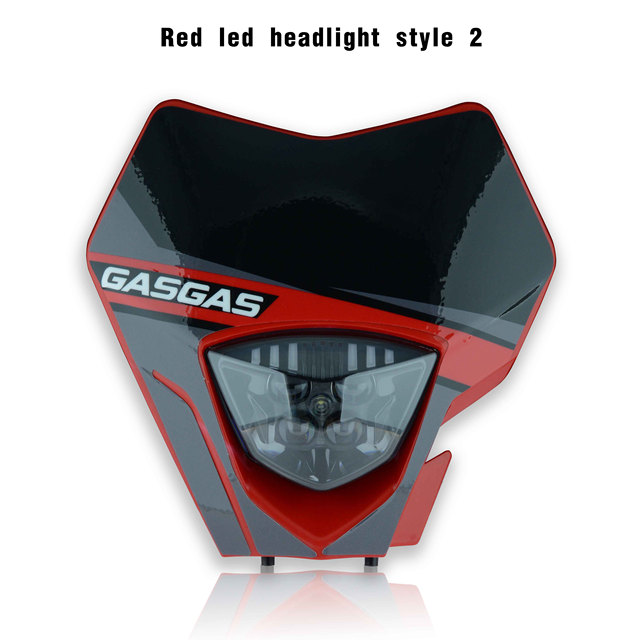 MCHMFG LED Crystal Motorcycle Headlight Headlight For Gasgas 2021-2023 EC 2021 2022 2023 Enduro Motorcycle