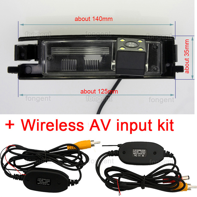 170 Degree AHD 1920x1080P Auto Special Rear View Back Up Camera For Toyota RAV4 RAV-4 2012 2011 2010 2009 2008 2007 2006 Car