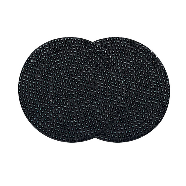 Full Diamond Car Coaster Water Cup Holder Mat Anti Slip Mat Silica Gel Cushion For Cup Bottle Mat For Women Bling Car Accessories