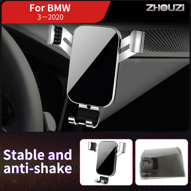 Car Mobile Phone Holder For BMW F21 F45 F30 F31 F10 F11 G30 G32 G38 G11 G12 F48 F49 G01 G02 F52 Mobile Phone Accessories Bracket