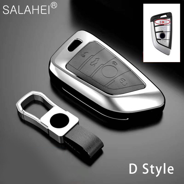 Zinc Alloy Car Key Case Cover For BMW X1 X3 X4 X5 F15 X6 F16 G30 7 Series G11 F48 F39 520 525 G20 118i 218i 320i Car Accessories