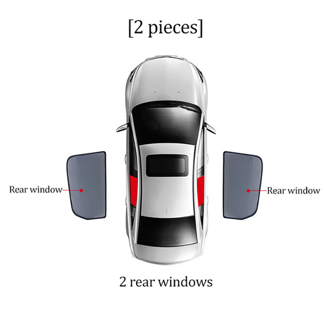 For Subaru XV 2018 2019 2020 2021 2022 Magnetic Car Sunshade Front Windshield Mesh Frame Curtain Child Rear Side Window Sun Shade