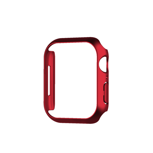 Hard PC Bumper Case Protective Frame [Without Screen Protector] Compatible with Apple Watch Series 7 45mm 41mm Accessories