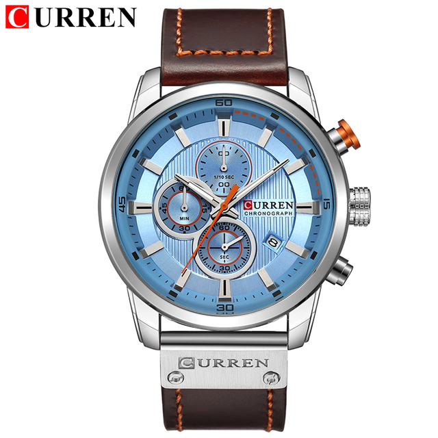 CURREN Fashion Date Quartz Men Watches Luxury Brand Male Chronograph Watch Sport Mens Wrist Watch Hodinky Relogio Masculino