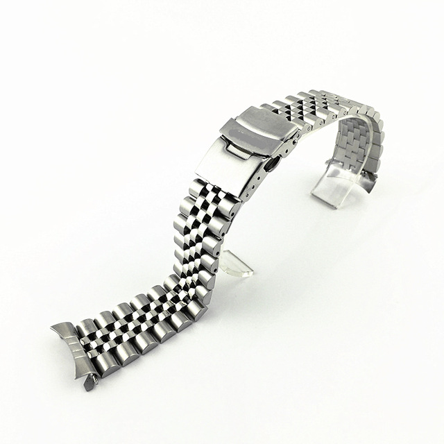 Diver Watch 20mm 22mm Stainless Steel Watch Band for Seiko SKX007 009 Series Replacment Wristband Bracelet Accessories