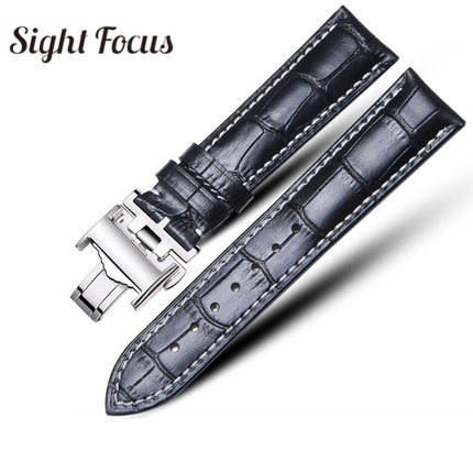 Calfskin Watch Band for Longines Masters Collection Watch Strap Strap Bracelet Cowhide Leather 13 14 15 18 19 20 21 22 mm Strap L3