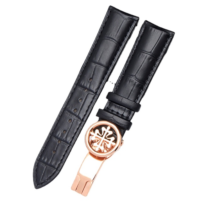 Leather Watch Strap For Patek Philippe Bomb 5167Ax Watch Crocodile Pattern Strap Butterfly Buckle Men And Women 19/20mm 22mm