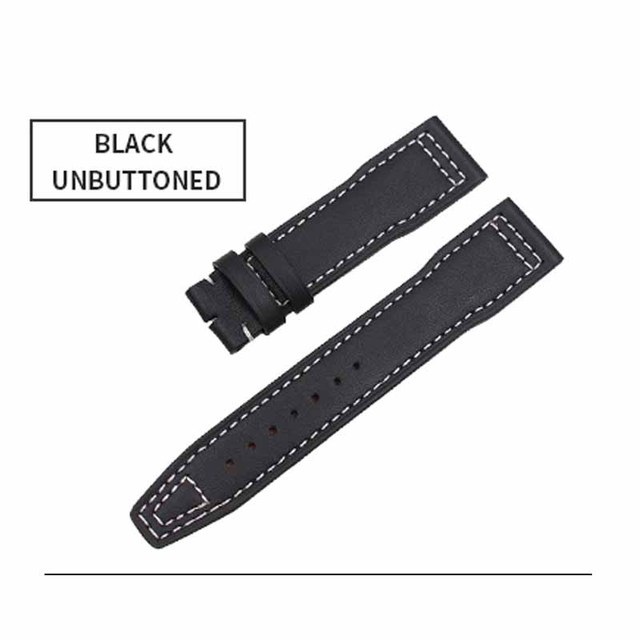 Genuine Leather Strap 20mm 21mm Replacement Watch Band Suitable for IWC Pilot Mark XVIII IW327004/377714 Watch Strap Bracelet