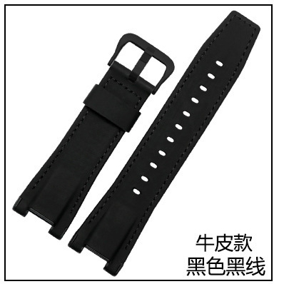 Leather Strap for Casio GST-S100g/S110/S130l/W100G/W110/210B/400G/410/B100/W300 Wristband Accessories 26x14mm