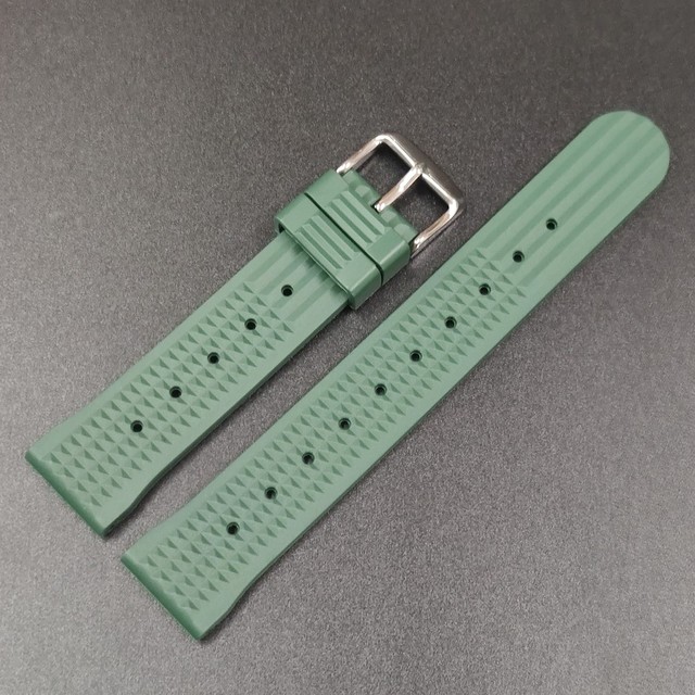 TP001 Tropic Strap 20mm Replacement Watch Bands Automatic Watch Bracelets Diving Watches Waffle Strap 20/22mm