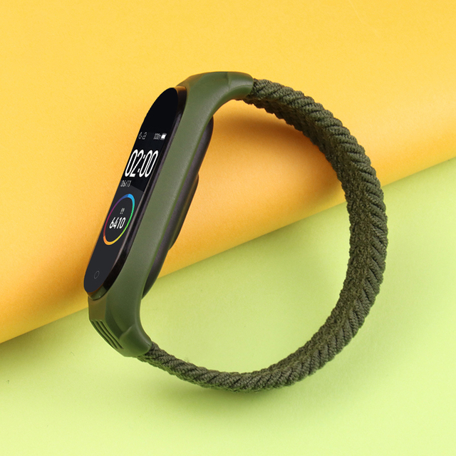 Elastic Cotton Strap for Xiaomi Mi Band 6 5 4 Elastic Cotton Strap for Mi band 3 and Xiaomi Amazfit band 5 and Mi Band 6 Sport