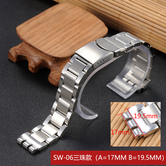 Watch Accessories for Swatch YCS YAS YGS Irony Strap Silver Solid Stainless Steel Watchband for Men/Women Metal Bracelet Stock