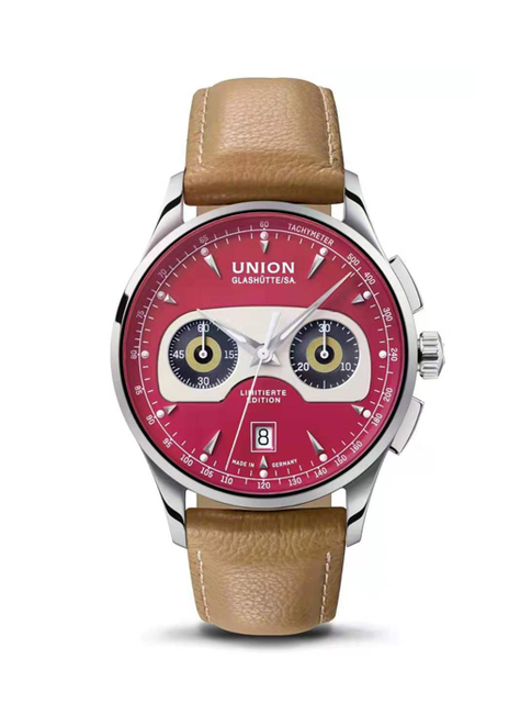 Fashion Union Watches For Men Noramis Vintage Car Series Inspired Design Leather Strap Casual Buckle 3Bar Owl Chronograph Dial