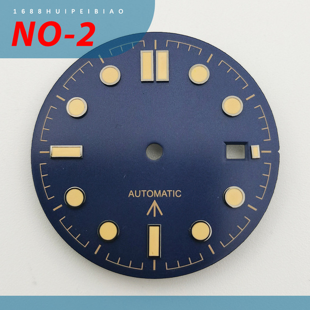 Watch dial parts 31mm surface luminous window high-end luminous dial for 8215 2836