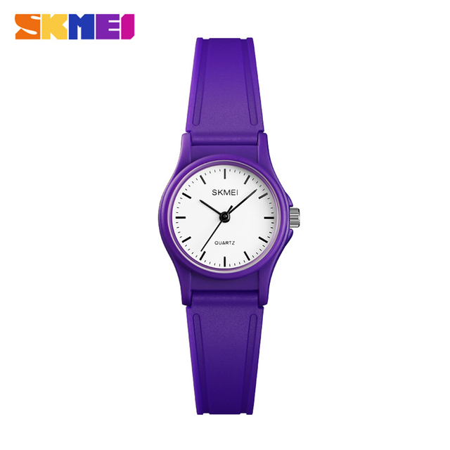 SKMEI Colorful Childhood Quartz Watches Simple Soft Kids Wristwatches Fashion Waterproof Boys Watch Ladies relogio infantil 1401