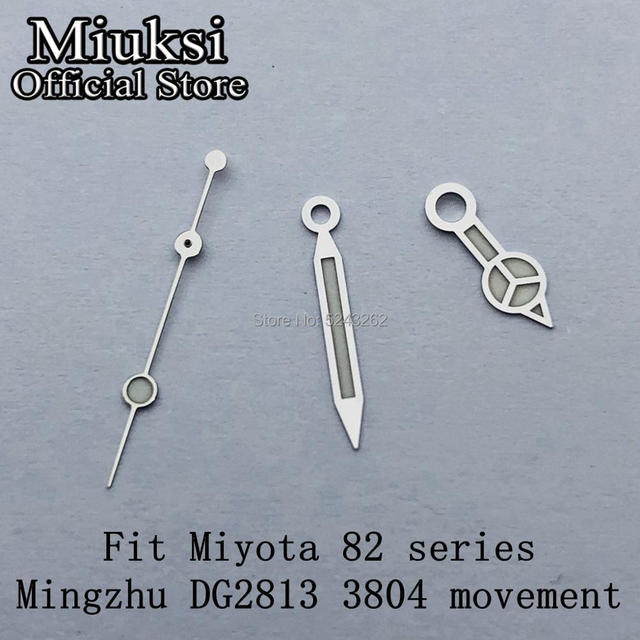 Miuksi-Luminous Wristwatch NH35 NH36 ETA 2836 2824 Miyota 8205 8215 821A Mingzhu DG 2813 3804