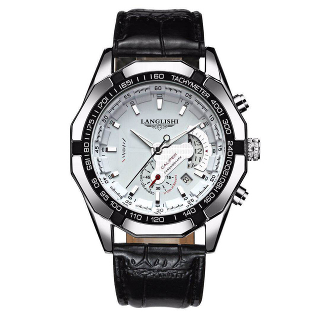 LANGLISHI Automatic movement watch men's watches luxury brand imported movement waterproof luminous mechanical wristwatch