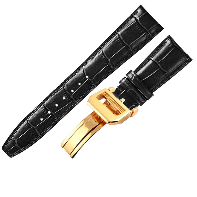 20mm 21mm 22mm Watch Band For IWC Watches Portofino Portugieser Strap Watch Accessorie Genuine Leather Watch Band Strap Chain