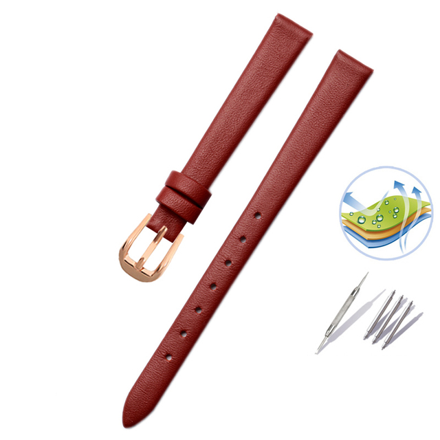 Genuine Leather Watch Band 18*14mm For casio LTP-2069L-4A Watch Strap Port Replacement Women Bracelet Cowhide Accessories Wristband