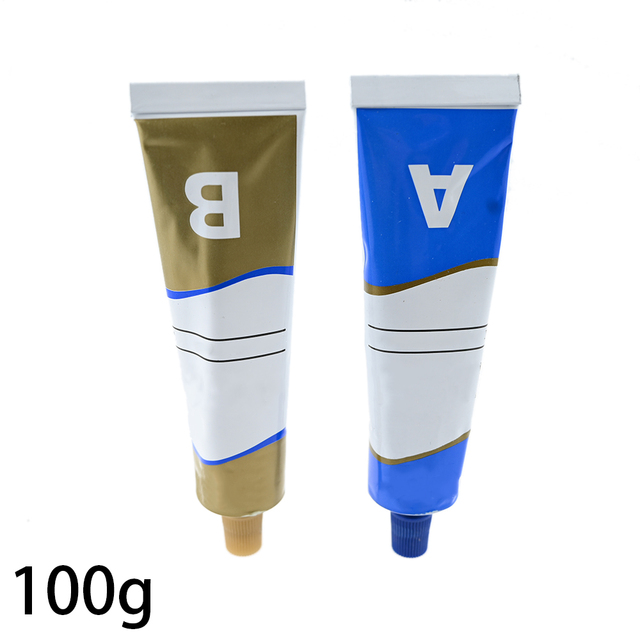 65g/100g Metal Repair Adhesive Super Glue for Iron Steel Auto Coolant Water Sealant Special Plug Welding Glue DIY Tool