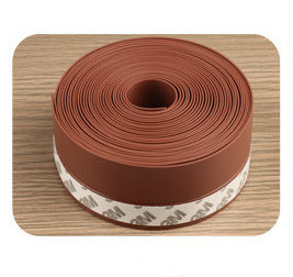 5M Self Adhesive Silicone Sealing Tape Door and Window Seal Sound Insulation Strip Door Bottom Windshield Weather Handwriting Tape