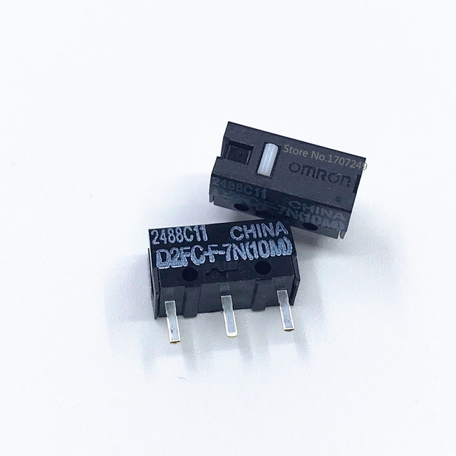 10pcs Original OMRON Mouse Micro Switch D2FC-F-7N 10m 20m of D2FC-F-K(50M) D2F D2F-F D2F-01 D2F-01L D2F-01FL D2F-01F-T D2F-F-3-7