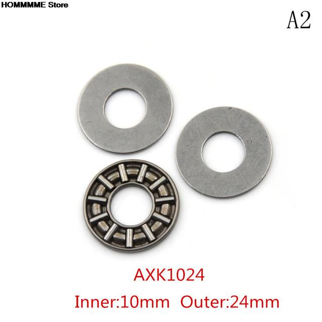 3pcs Plane thrust needle roller bearing AXK0821 + 2AS AXK2035 + 2AS AXK1024 + 2AS AXK1226 + 2AS AXK1528 + 2AS AXK2035 + 2AS NEW