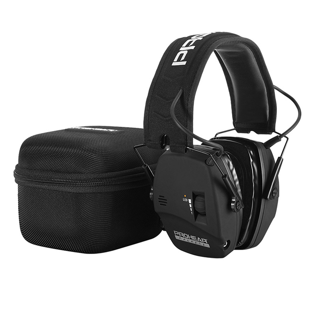 ZOHAN - Electronic Shooting Earmuffs, Ear Protection, Noise Reduction, Sound Amplification, Professional Hunting Defender NRR22