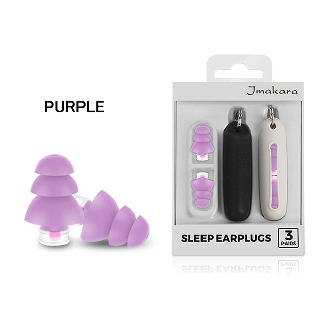 Earplugs Tapones Oido Ruido Earplugs Para Dormer Plug Oordoppen Silicone Oordopjes Slabin Anti-noise Sleep Reduction Earplug