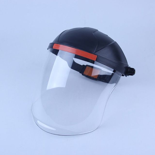 Transparent PVC Face Protector 33x20.3cm Face Protectors Head Protectors Eye Mask Dustproof