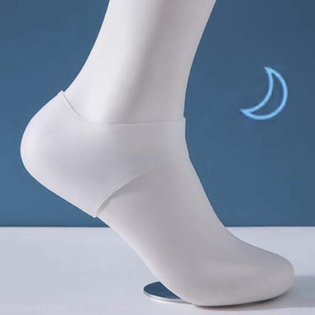 Silicone Heel Socks Moisturizing Gel Heel Sock Cracked Foot Skin Care Protectors Anti-cracking Insole Pads Inserts