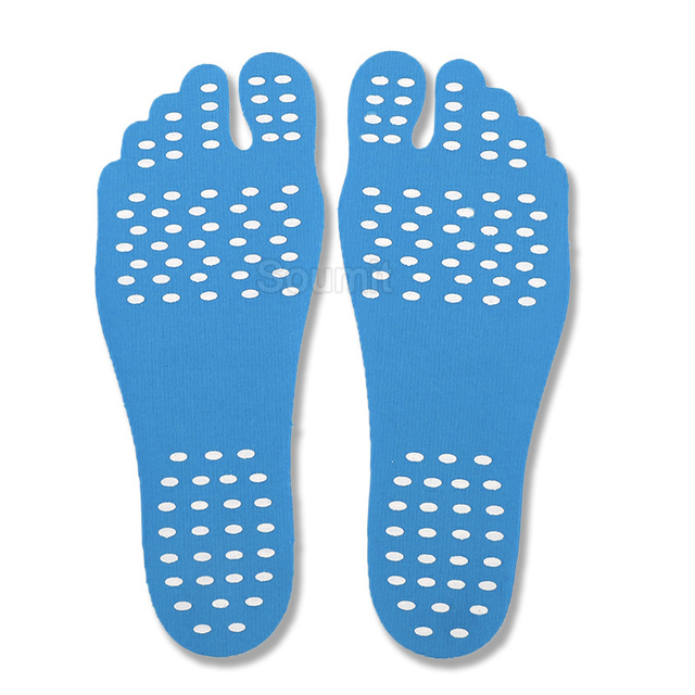 beach sole foot stickers for men women slippers walking barefoot invisible self adhesive shoe pad anti slip outdoor waterproof patch