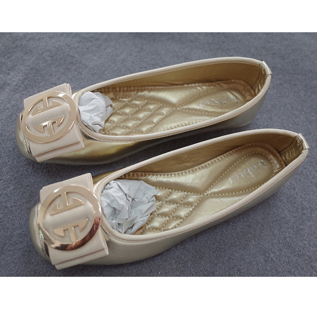 2021 fashion women flat shoes square toe pu leather shoes ballet flats women golden ballet shoes girls moccasins